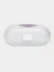 Индиго чехол для наушников Apple AirPods 3 силиконовый прозрачный принт Nike / Найк