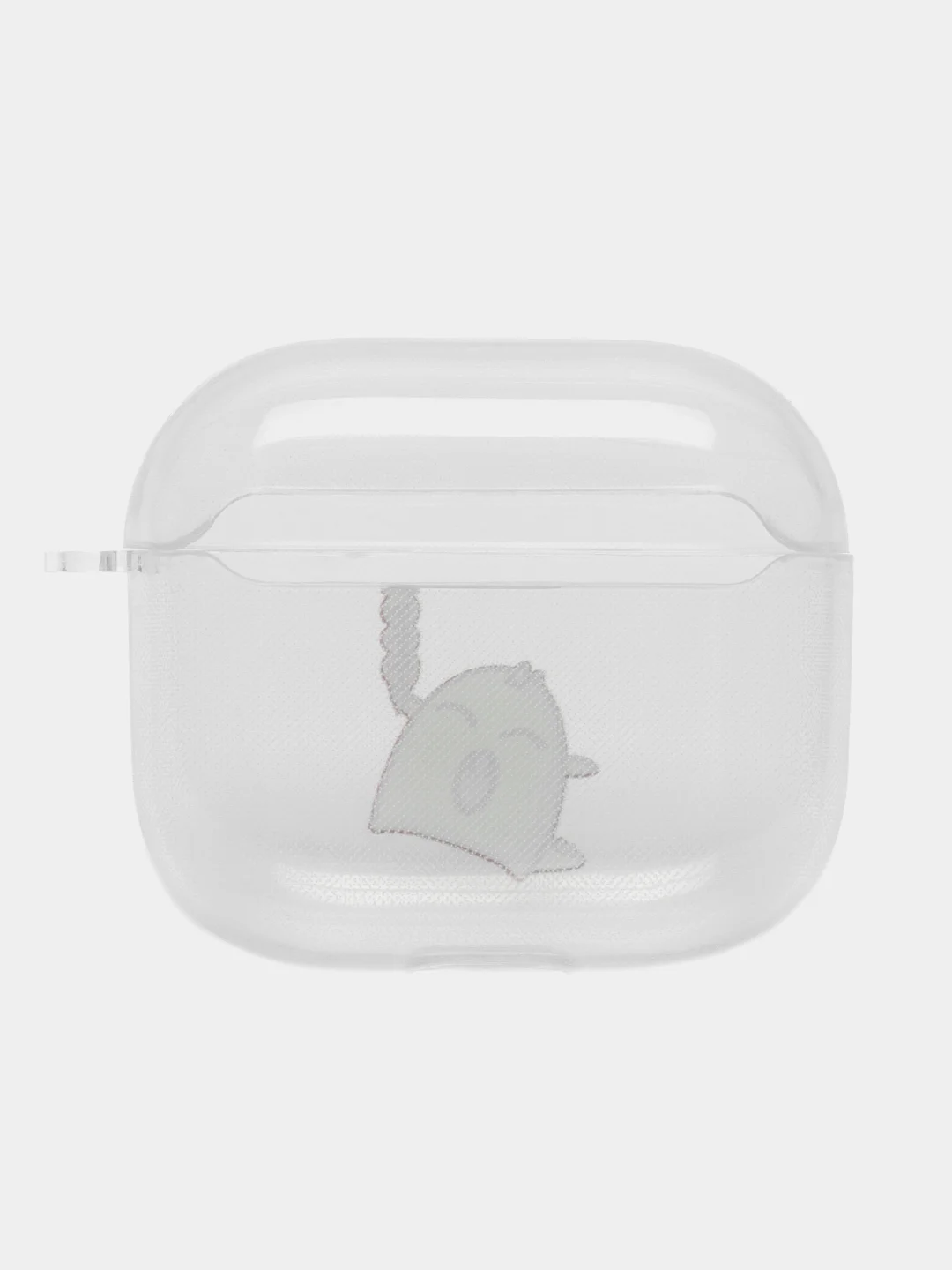 Зелёный хаки чехол для наушников Apple AirPods 3 силиконовый прозрачный принт Nike / Найк