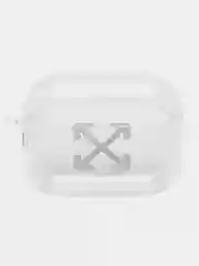 Прозрачный чехол для Apple AirPods Pro 2 силиконовый прозрачный с принтом Nike, Nasa (Найк, Наса))