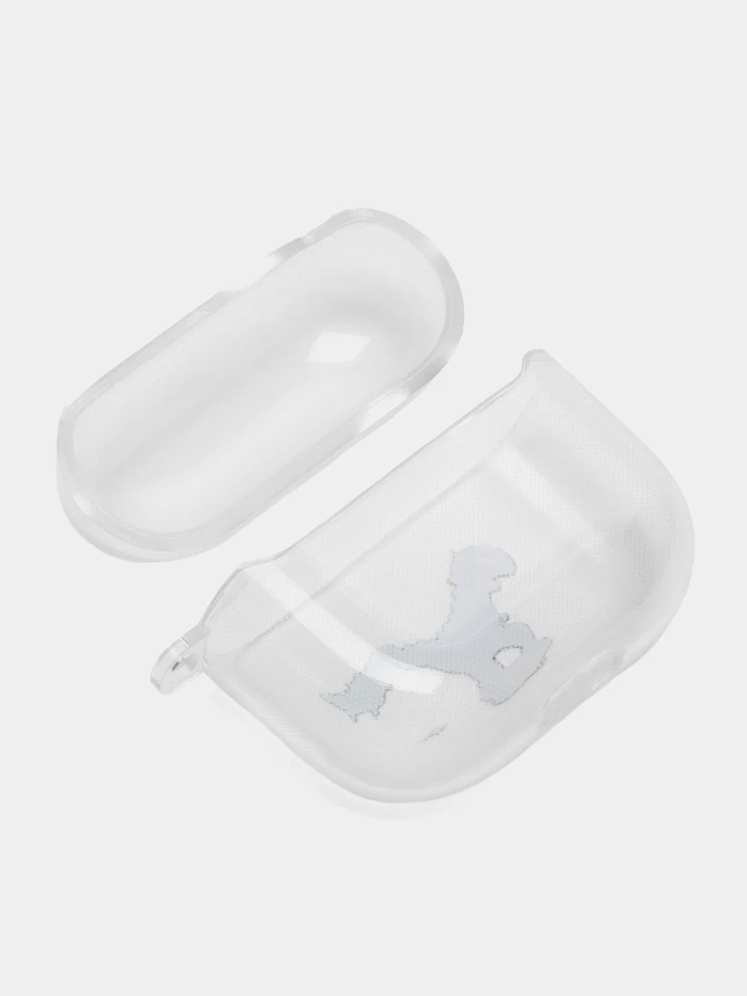 Лесной зеленый чехол для наушников Apple AirPods 3 силиконовый прозрачный принт Nike / Найк
