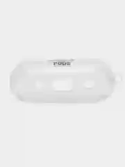 Разноцветный чехол для наушников Apple AirPods 3 силиконовый прозрачный принт Nike / Найк