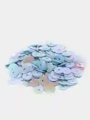 Ледяной пайетки круглые, матовые и глянцевые, 4 мм