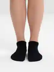 Носки черные, женские, короткие, хлопок