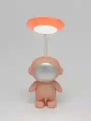 Коралловый настольный LED-светильник с карандашницей, с точилкой