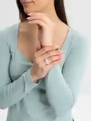 Лавандовый кольцо Мишка