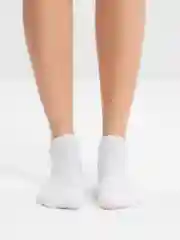 Белый носки короткие унисекс