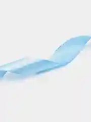 Голубой атласная лента