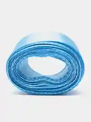 Голубой атласная лента