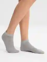 Серый носки короткие унисекс