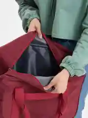 Бордовый сумка дорожная, ручная кладь