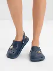 Синий сабо женские IZI, размеры 37-40