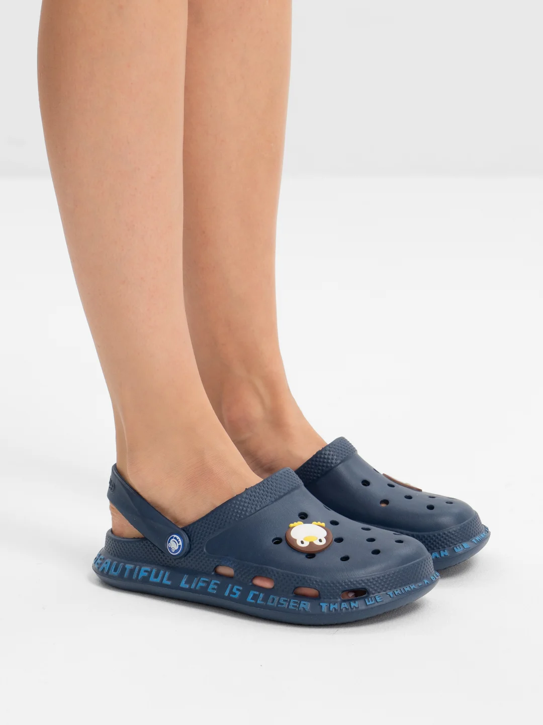 Синий сабо женские IZI, размеры 37-40
