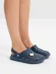 Синий сабо женские IZI, размеры 37-40