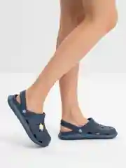 Синий сабо женские IZI, размеры 37-40