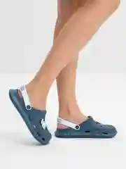 Синий сабо женские IZI, размеры 37-40