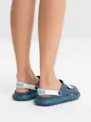 Синий сабо женские IZI, размеры 37-40