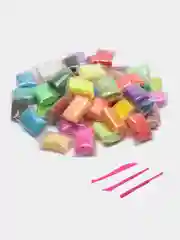 Воздушный, легкий пластилин, 12, 24, 36, 48 цветов, слайм, масса, тесто для лепки