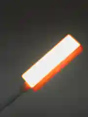 Небесно-голубой настольный LED-светильник с карандашницей, с точилкой
