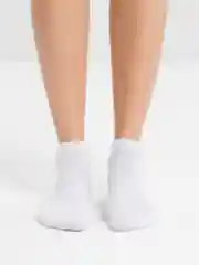 Желтый носки унисекс короткие