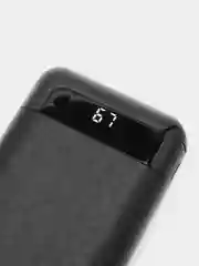 Черный внешний аккумулятор PowerBank, 20000 mАh