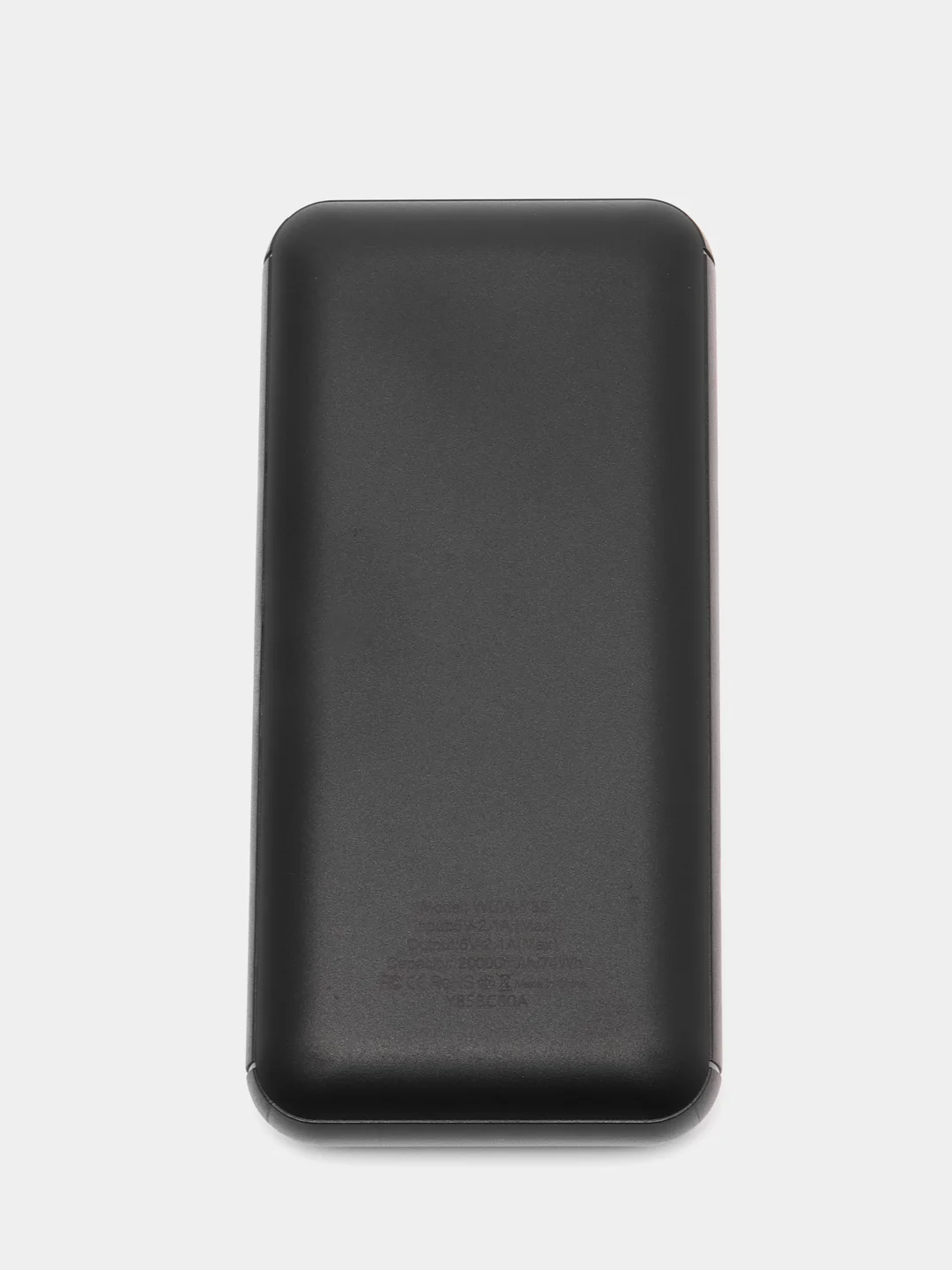 Черный внешний аккумулятор PowerBank, 20000 mАh