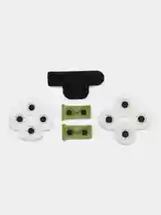 Черный резиновые прокладки для кнопок и крестовины для джойстика PS3, DualShock 3, проводящие