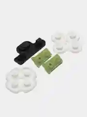 Черный резиновые прокладки для кнопок и крестовины для джойстика PS3, DualShock 3, проводящие