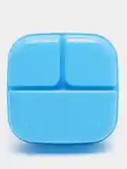 Голубой контейнер для еды