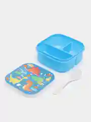 Голубой контейнер для еды