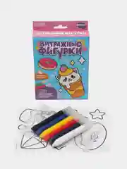 Красный набор для творчества : Витражные фигурки, 5 видов