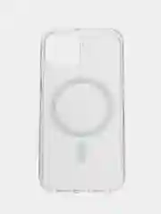 Прозрачный чехол MagSafe для iPhone 11 / 12 / 13 / 14 / Pro / Max, силиконовый, прозрачный