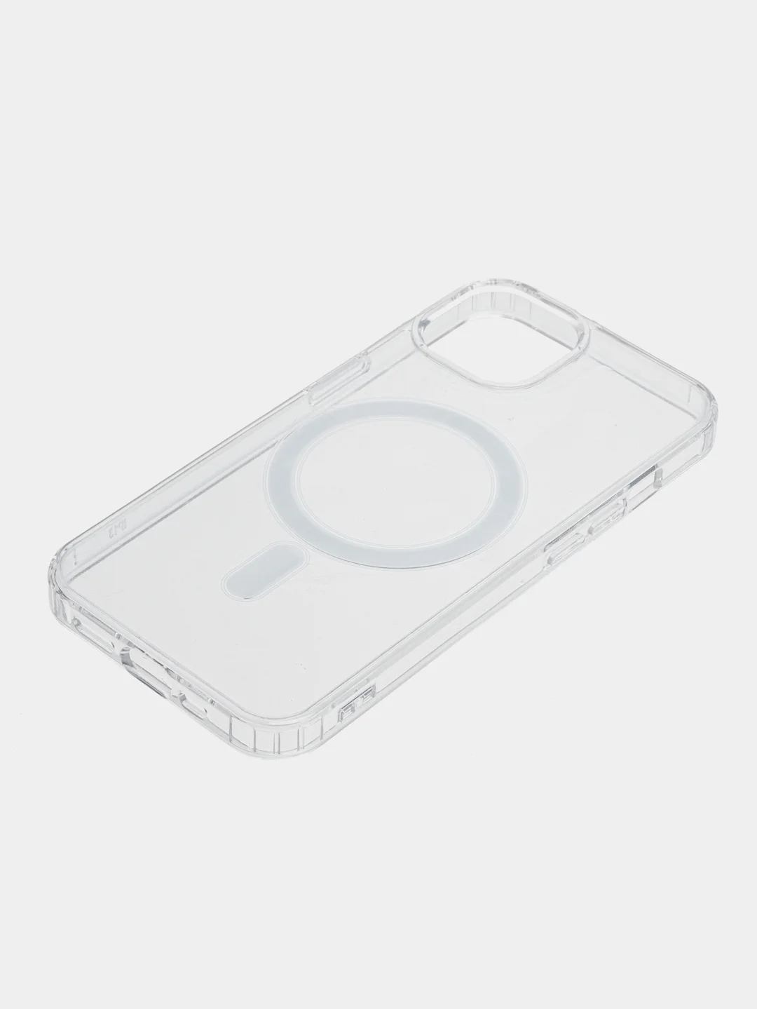 Прозрачный чехол MagSafe для iPhone 11 / 12 / 13 / 14 / Pro / Max, силиконовый, прозрачный