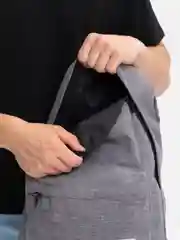 Серый рюкзак мужской