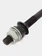 Ось передней спортивной втулки вело, 3/8" x 140 мм, гайки, конуса, шайбы