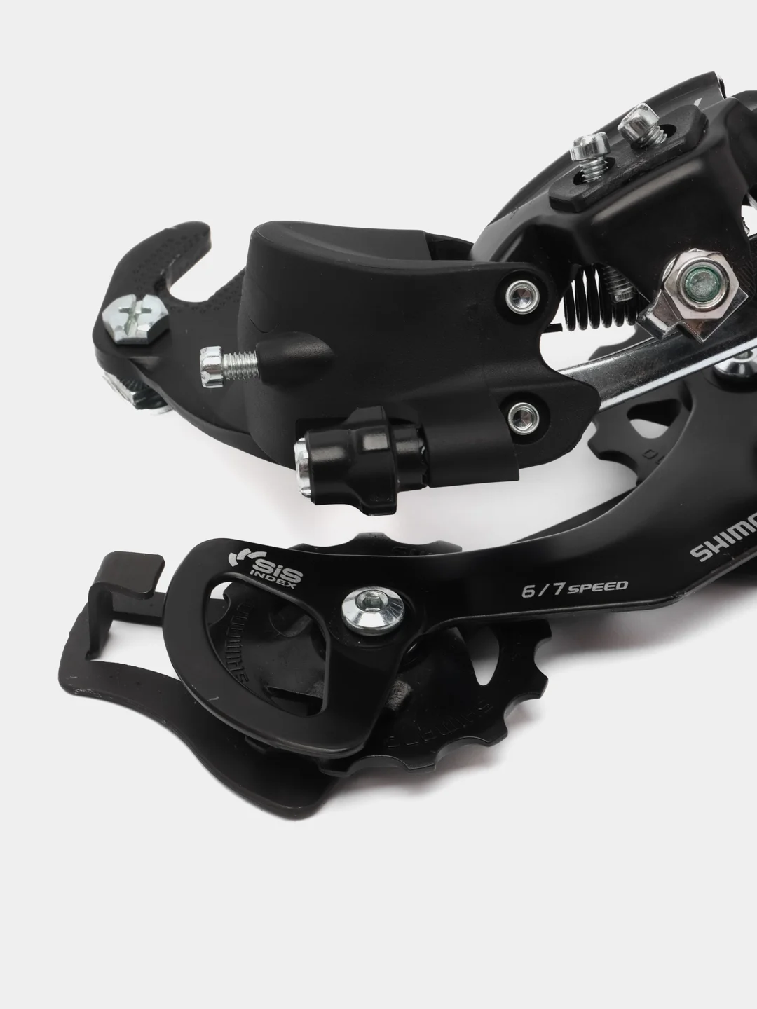Переключатель задний вело Shimano RD-TY300 (крюк, крепление на ось)