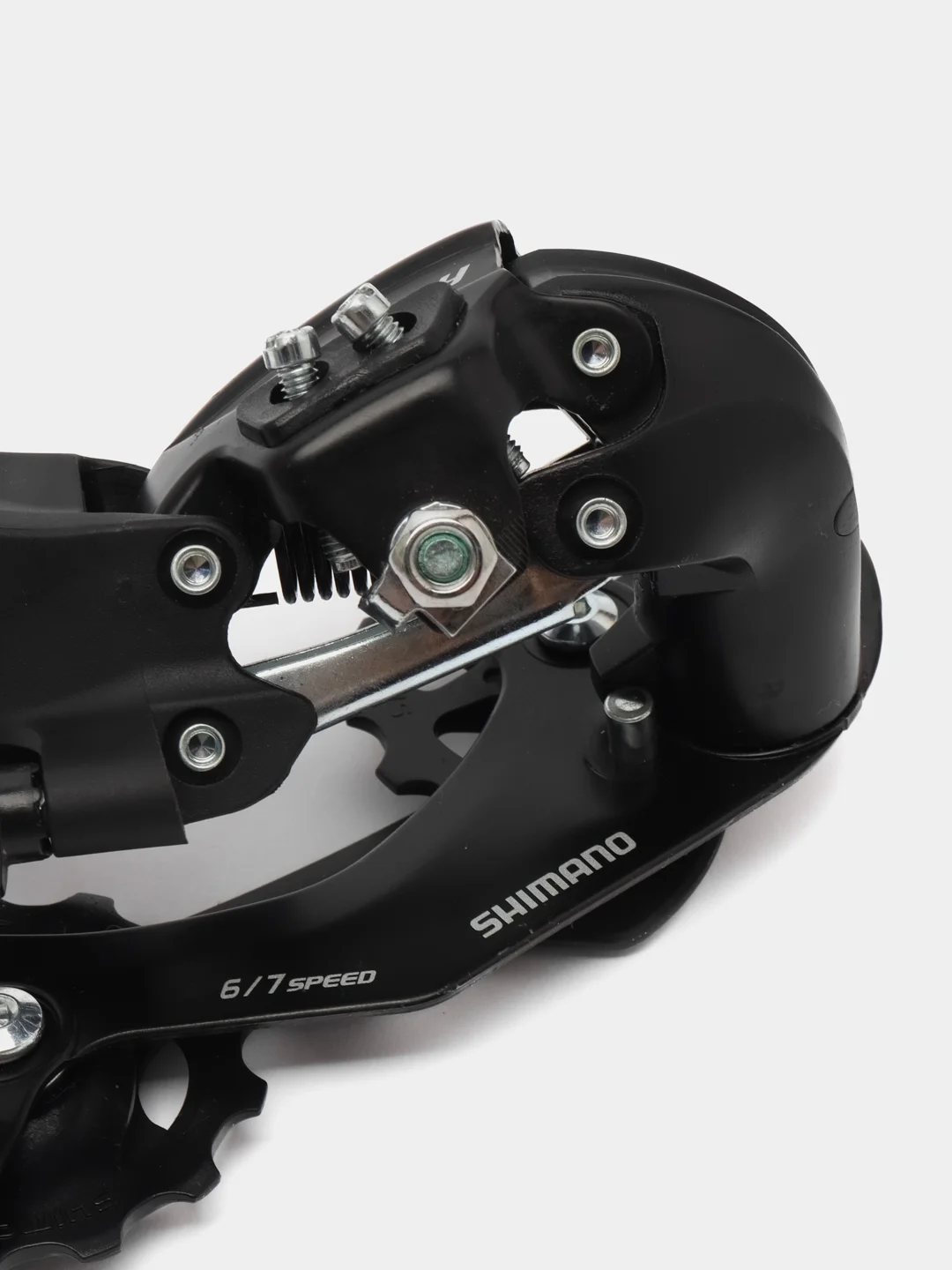 Переключатель задний вело Shimano RD-TY300 (крюк, крепление на ось)