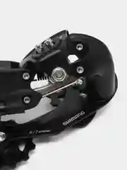 Переключатель задний вело Shimano RD-TY300 (крюк, крепление на ось)