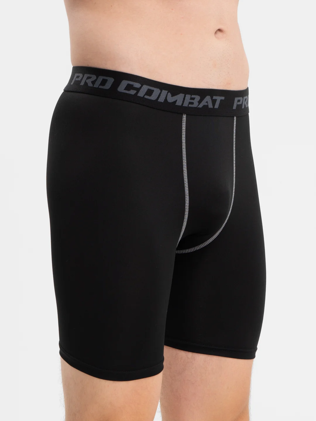Черный тайтсы спортивные шорты мужские короткие