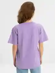 Фиолетовый футболка женская, мужская базовая, больших размеров, oversize, хлопковая