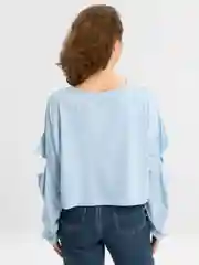 Белый лонгслив женский, оверсайз