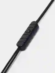 Черный наушники вакуумные More Choice G36, AUX-разъём, С МИКРОФОНОМ 1.2 м, ЯРКАЯ стереогарнитура