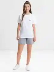 Белый футболка женская, с принтом, 100% хлопок