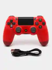 Красный беспроводной геймпад-джойстик DualShock 4 для PS4, PS5 и ПК