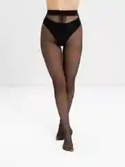 Черный колготки женские Giulia Party 01, 20 den