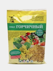 Горчичный жмых -органическое удобрение 2 л "Знатный Фермер"