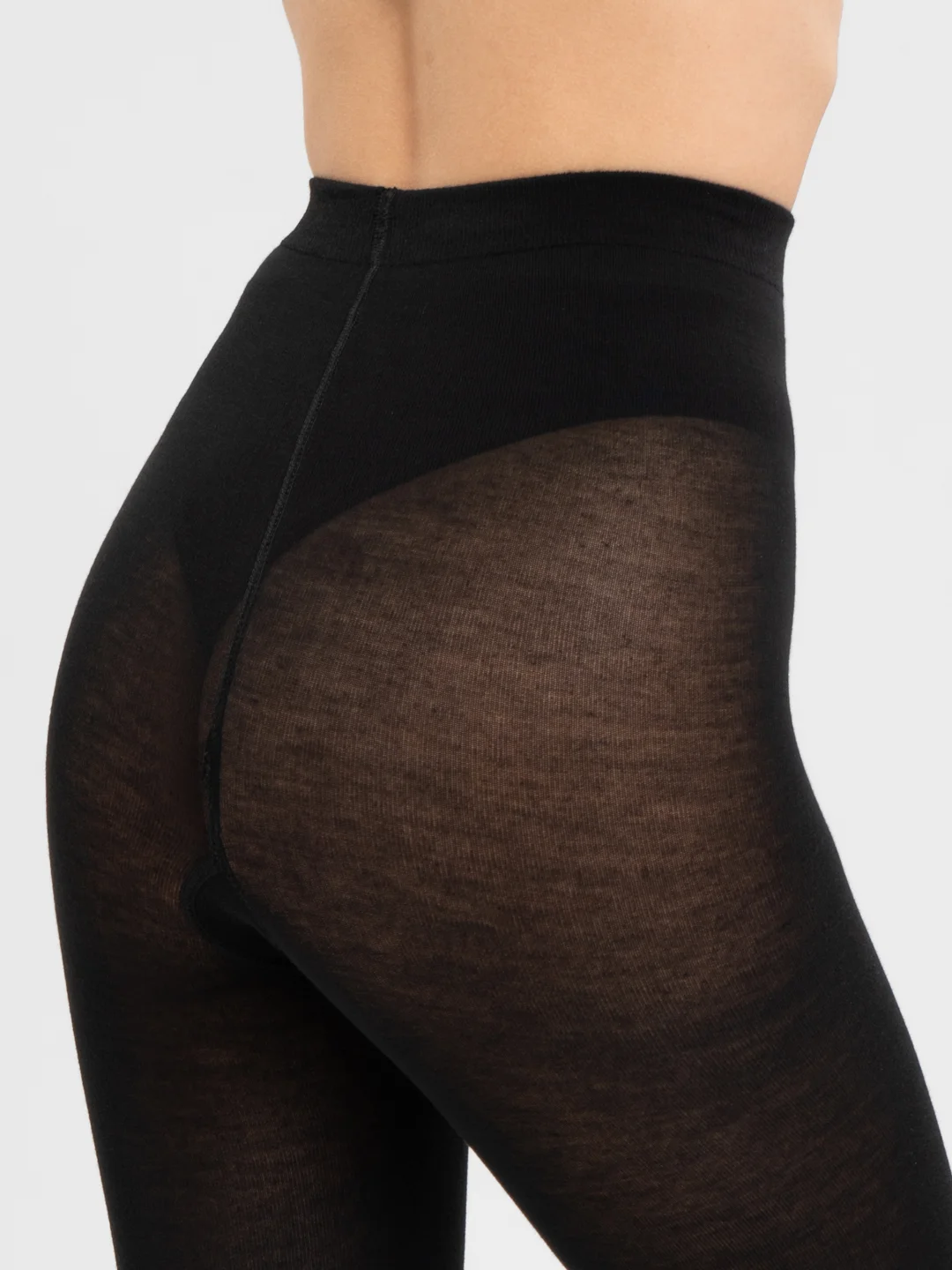 Черный колготки женские, черные Danni Micro Cotton, 150 Den