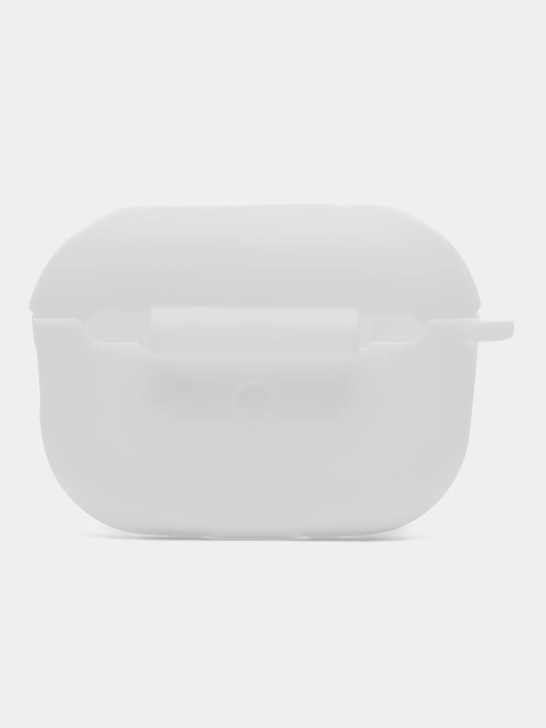 Белый силиконовый чехол для наушников AirPods 2, 3, Pro, Pro 2