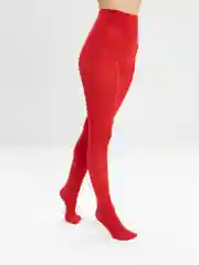 Красный женские капроновые колготки цветные