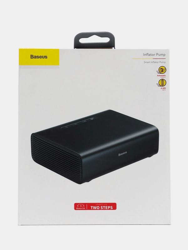 Насос автомобильный Baseus Smart Inflator Pump / Чёрный