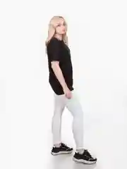 Белый футболка женская